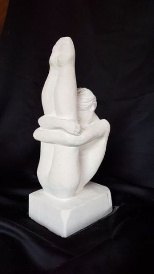 sculpture pierre gymnaste