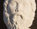 sculpture pierre socrate